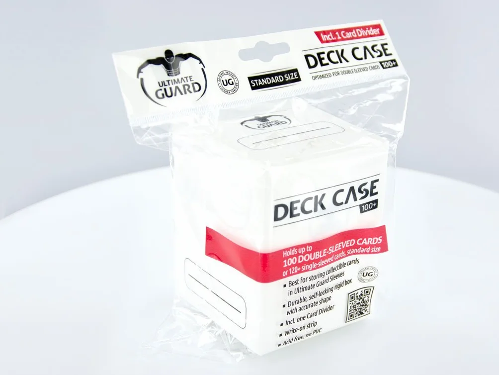 Ultimate Guard 100 Plus Deck Case (standardowa, biała)