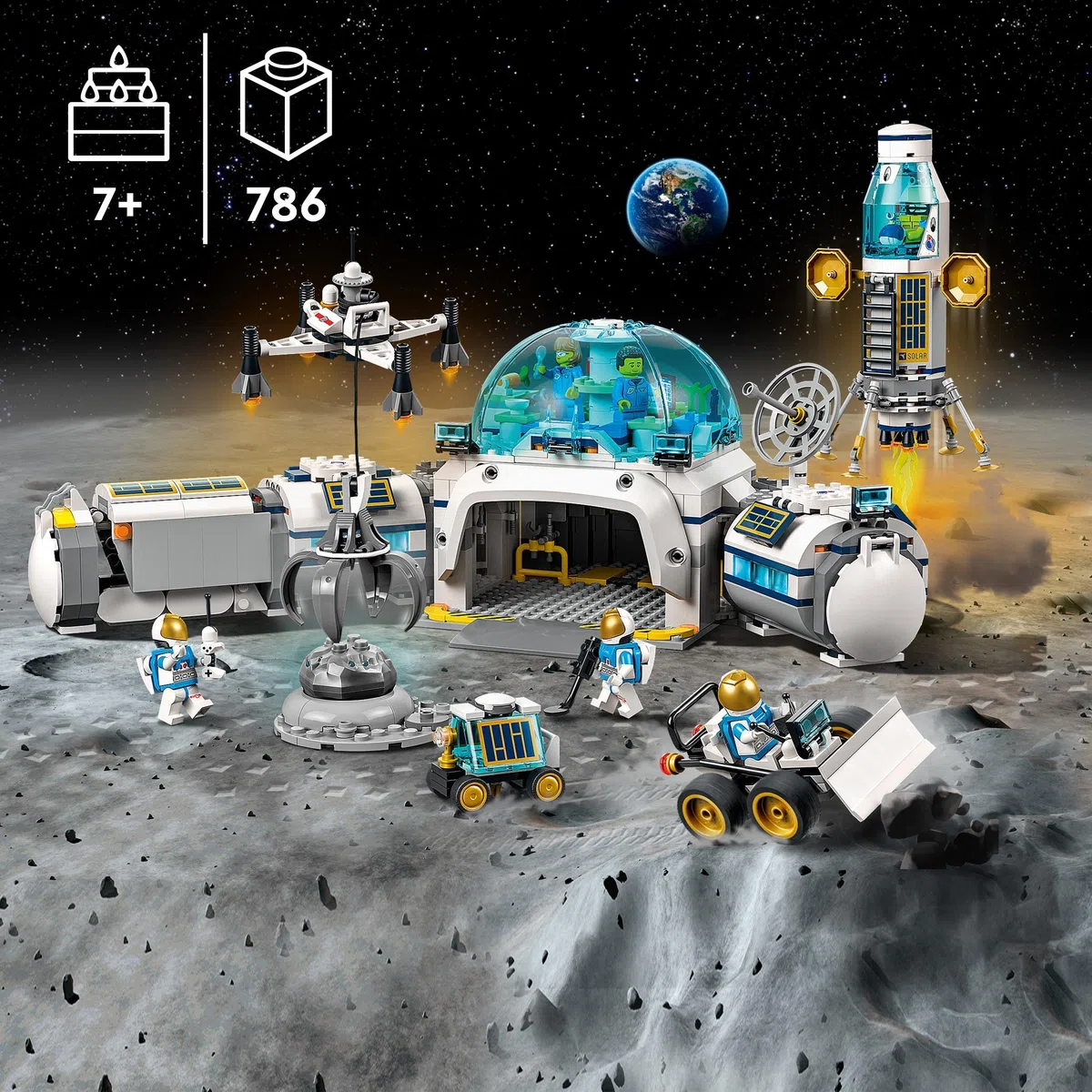 LEGO City Stacja badawcza na Księżycu 60350