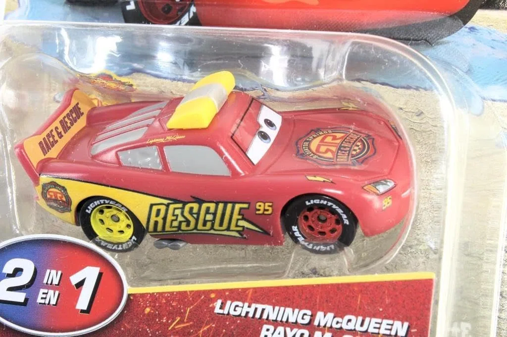 Disney Cars Pojazdy zmieniające kolor Lightning McQueen GNY97 - JBM69