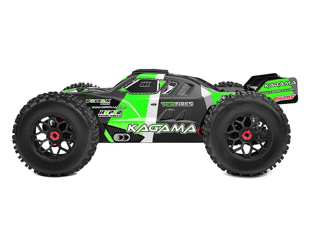 Corally KAGAMA XP 6S BEZSZCZOTKOWY TRUCK RTR - ZIELONY