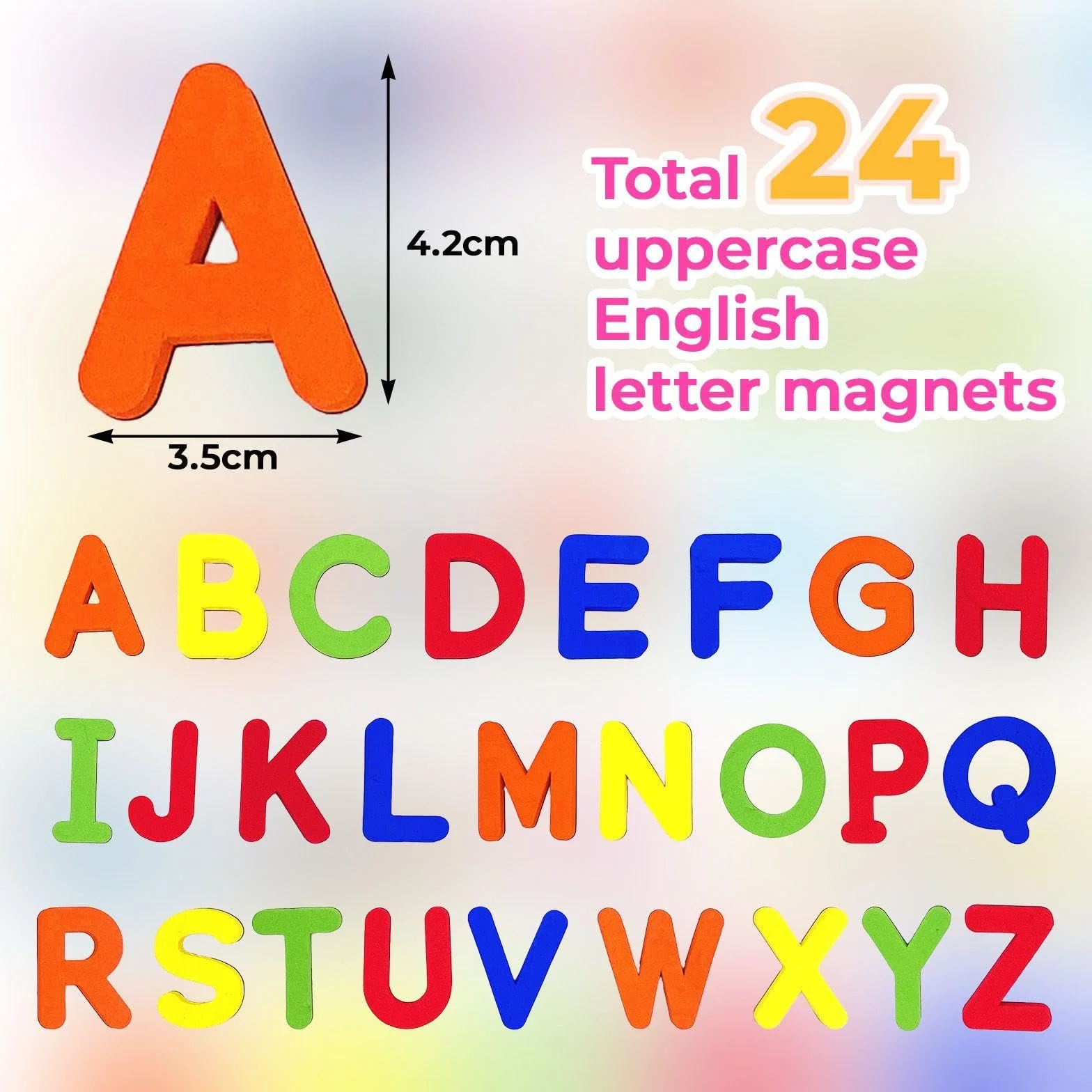 36 sztuk magnesów dla zwierząt, 26 sztuk magnesów alfabetu, kreatywne magnesy dla dzieci, słodkie kreskówki magnesy na lodówkę, magnesy edukacyjne dla wczesnej edukacji