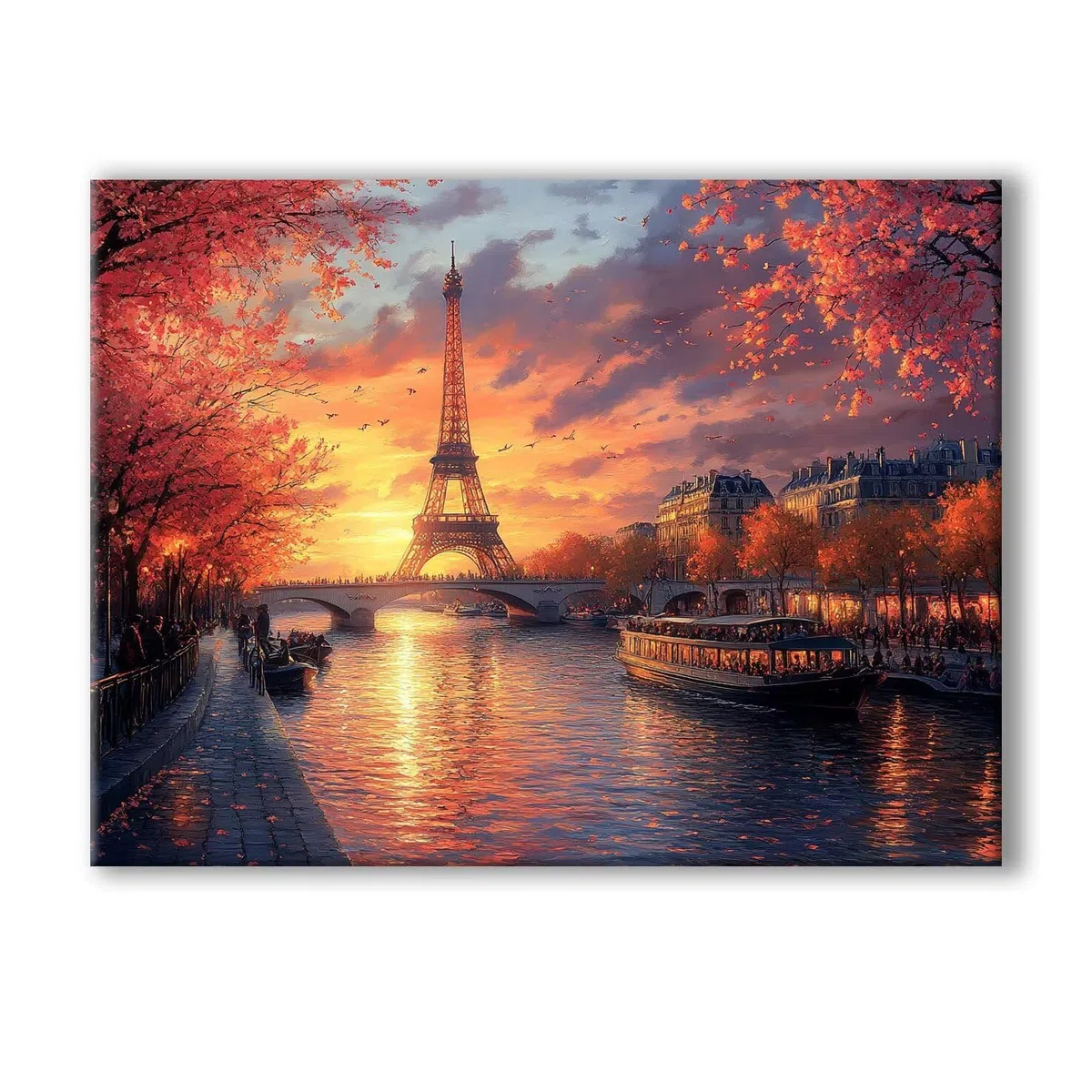 Malowanie numerów dla dorosłych zachód słońca, farba numeryczna dla dorosłych z ramą 80x100cm, 5D DIY żelazna tokarka malowanie według numerów z 3 pędzlami i farbami akrylowymi, kreatywne hobby
