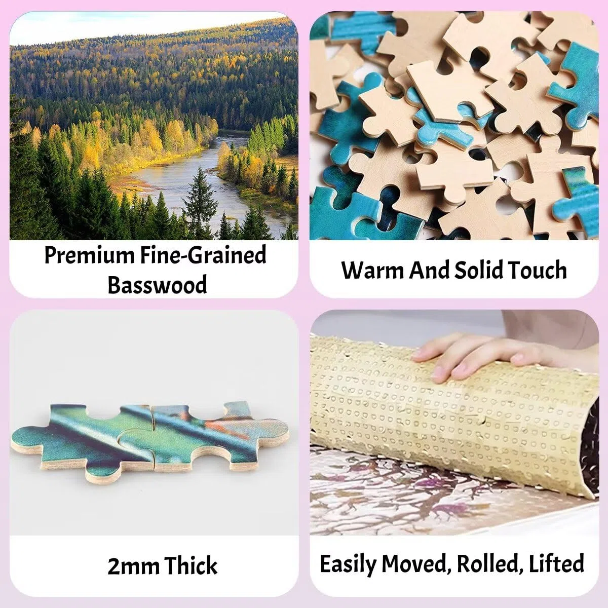Puzzle 5000 sztuk dla dorosłych planeta, puzzle chmura, puzzle 5000 sztuk dla dorosłych, drewniane puzzle z pudełkiem na prezent rozmiar 156 x 105 cm, wyzwanie puzzle dla całej rodziny, prezent dla