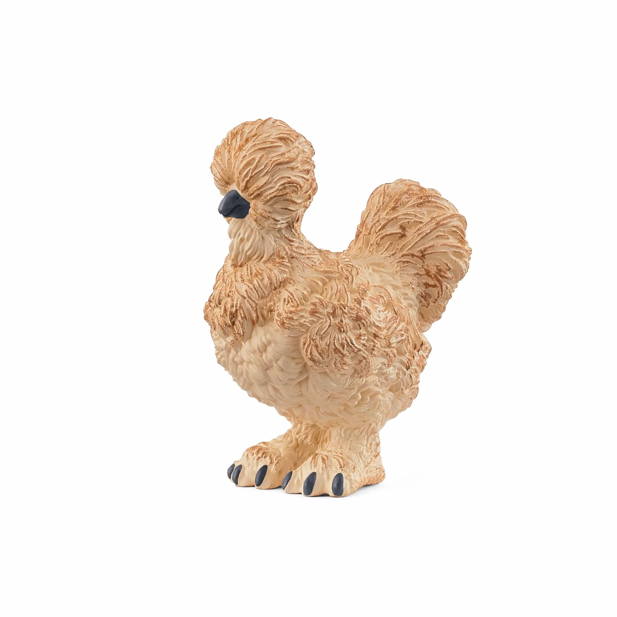 schleich FARM WORLD | Kurka jedwabista 14891 | realistyczna figurka z farmy | szczegółowe odwzorowanie zwierząt | prezent dla chłopców i dziewczynek | zabawka dla dzieci od 3 lat | 4 x 2 x 4 cm