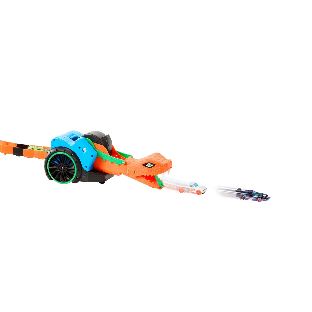 Hot Wheels Let’s Race Slither 'N Strike RC, zdalnie sterowany wąż