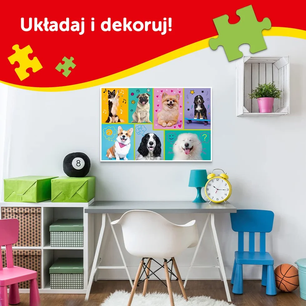 Trefl - The Treflik Family, Dostojny Koń - Puzzle 200 Elementów - Kolorowa Układanka ze Zwierzętami, dla Dzieci od 7 lat